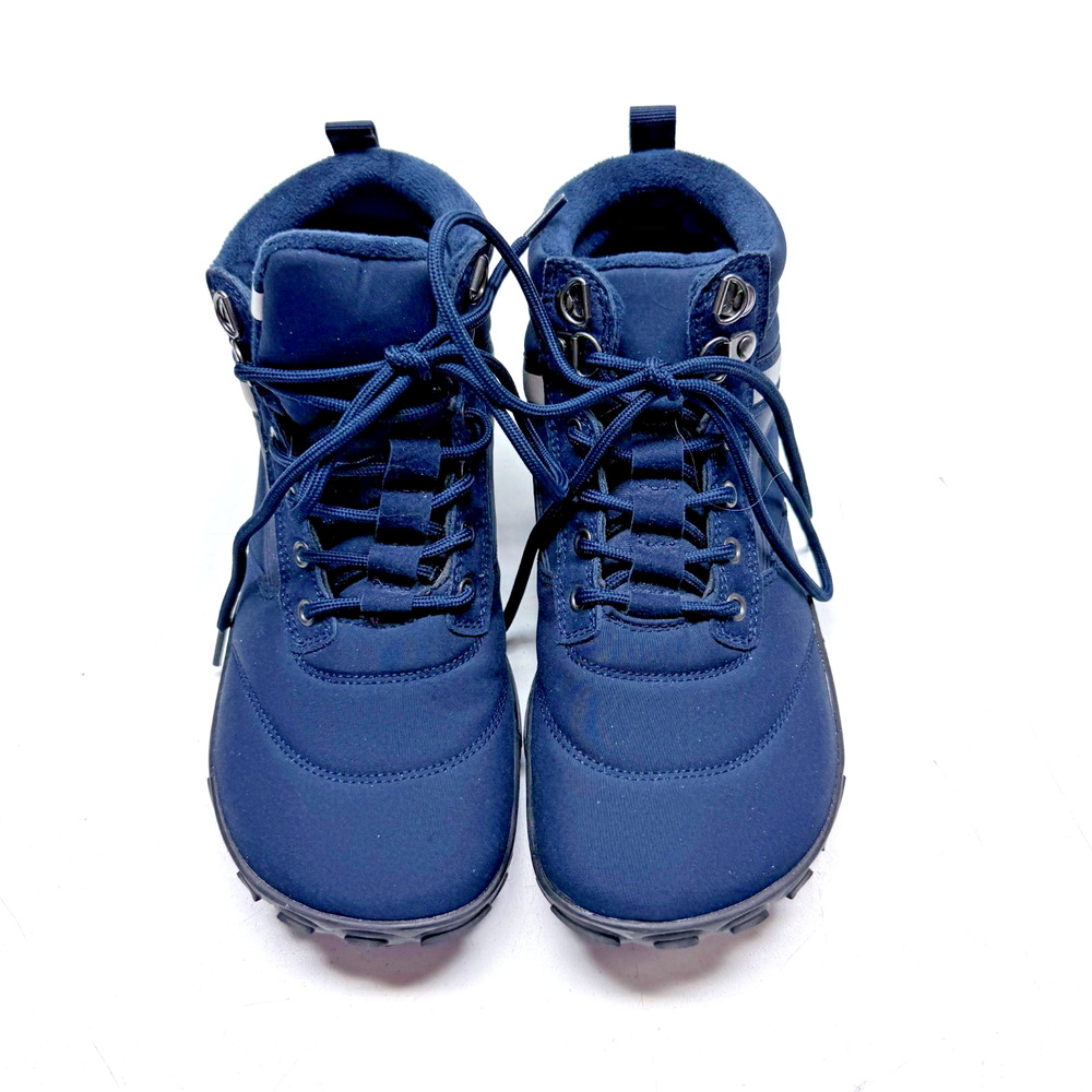 Women's Barefoot Minimalist Winter Boots Navy Blue Size 7.5 US 38 EU